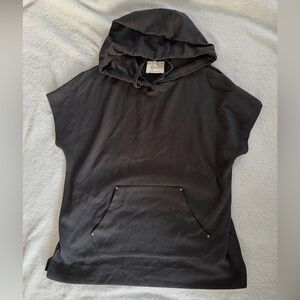 Elie Tahari Hooded Tank Sweater